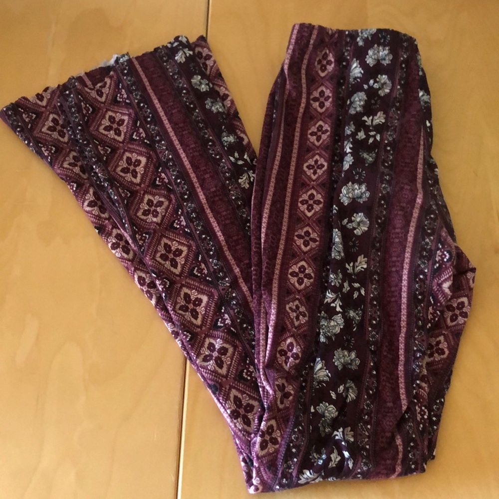 Flared leggings